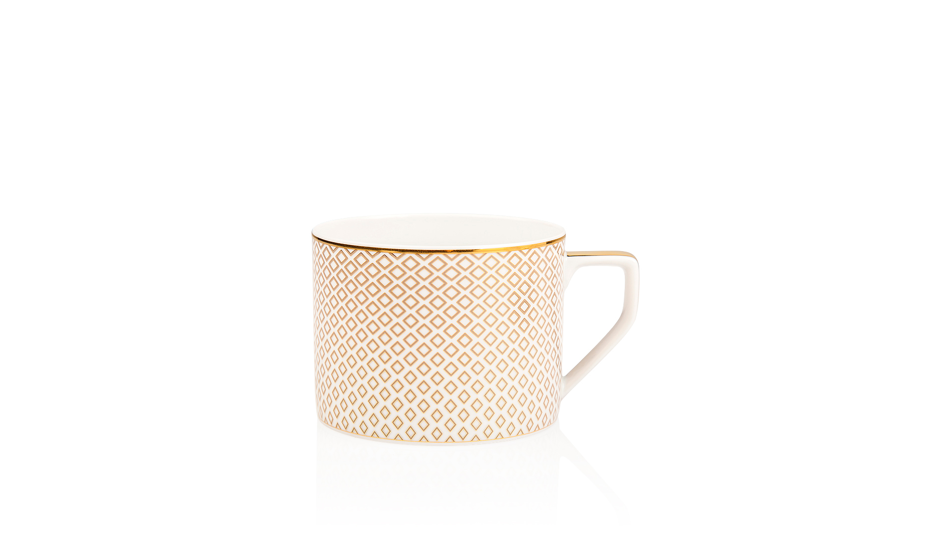 10621299 Rosenthal Чашка чайно-кофейная с блюдцем Rosenthal Францис Карро Беж 320мл, фарфор Фарфор  - Вид №1