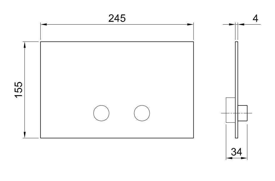 Панель управления для унитаза Fantini Rubinetti разное ARCH-00146824 - Вид №2