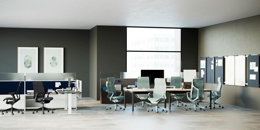 Herman Miller Эргономичное офисное кресло с высокой спинкой Cosm sun-id-1391499 - Вид №8