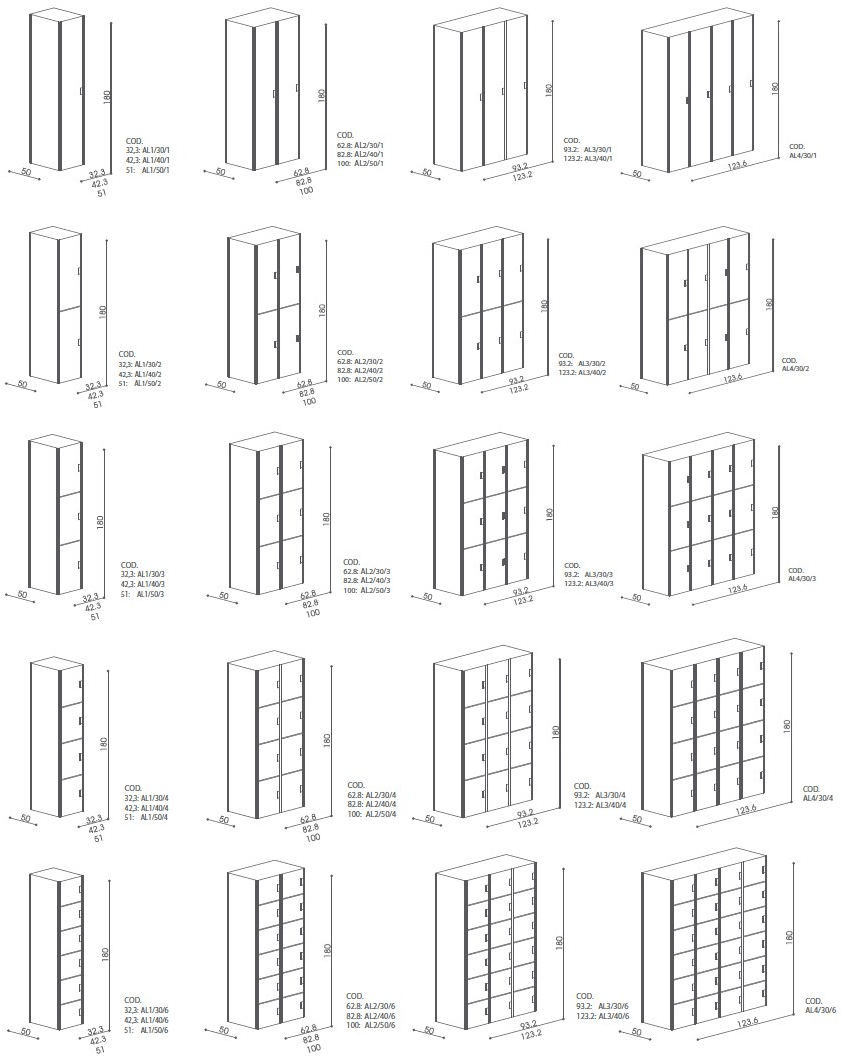 GES Group Гардероб из многослойного ламината hpl sun-id-1372387 - Вид №12