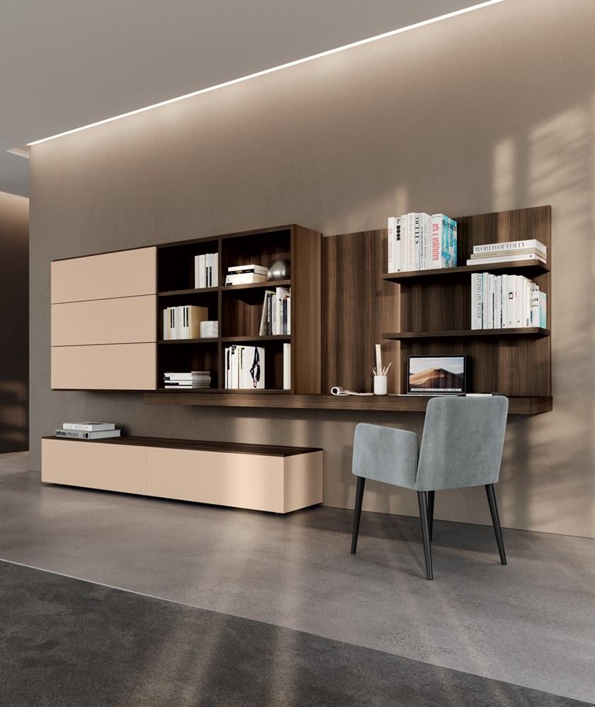 Febal Casa Стена из лакированного меламина sun-id-1491982 - Вид №1