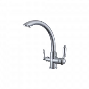 GZ 16031 Смеситель для кухни с подключением к фильтру с питьевой водой Ganzer Хром