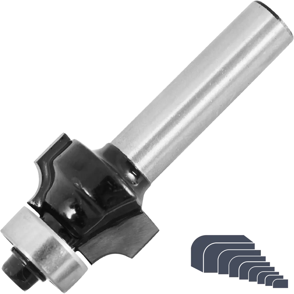 Фреза кромочная калевочная Santreyd для закругления кромок дерева 19×10 мм 85635387 STLM-0064796