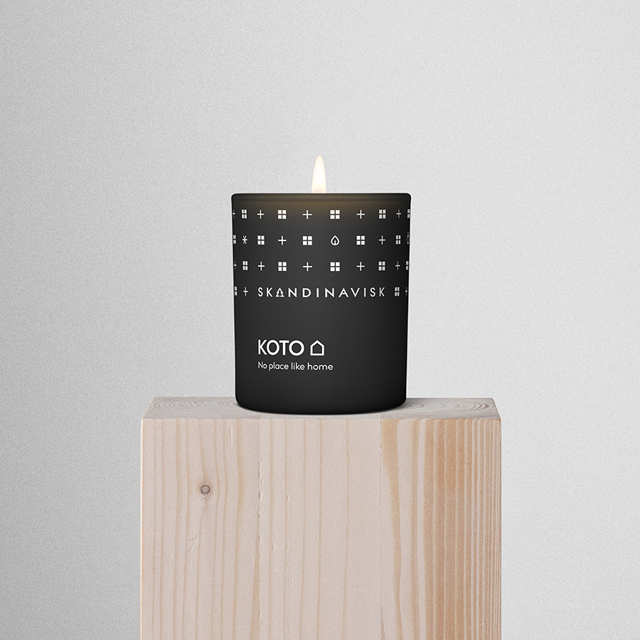 SK20206 Свеча ароматическая koto с крышкой, 65 г (новая) S K A N D I N A V I S K  - Вид №1