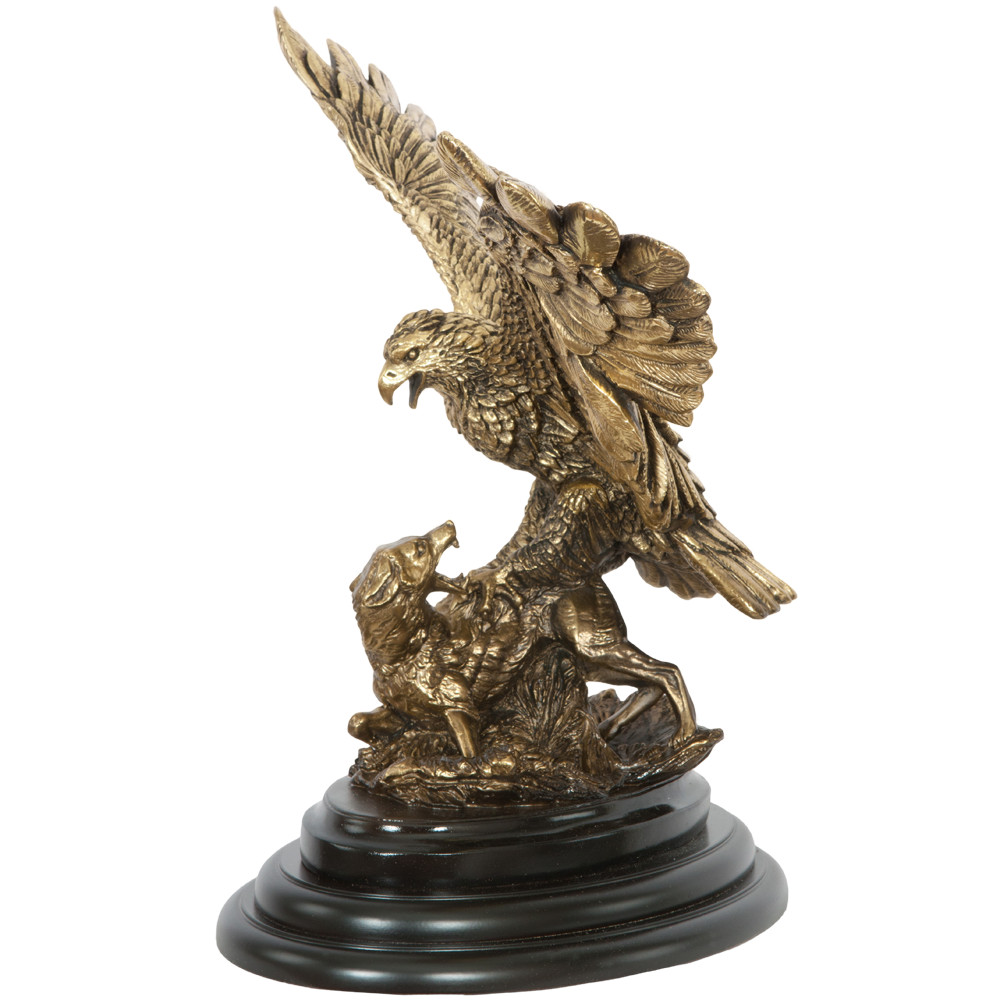 22430 Статуэтка Поединок орла с шакалом 2 Бронза BOGACHO 4627138235935 - Вид №7