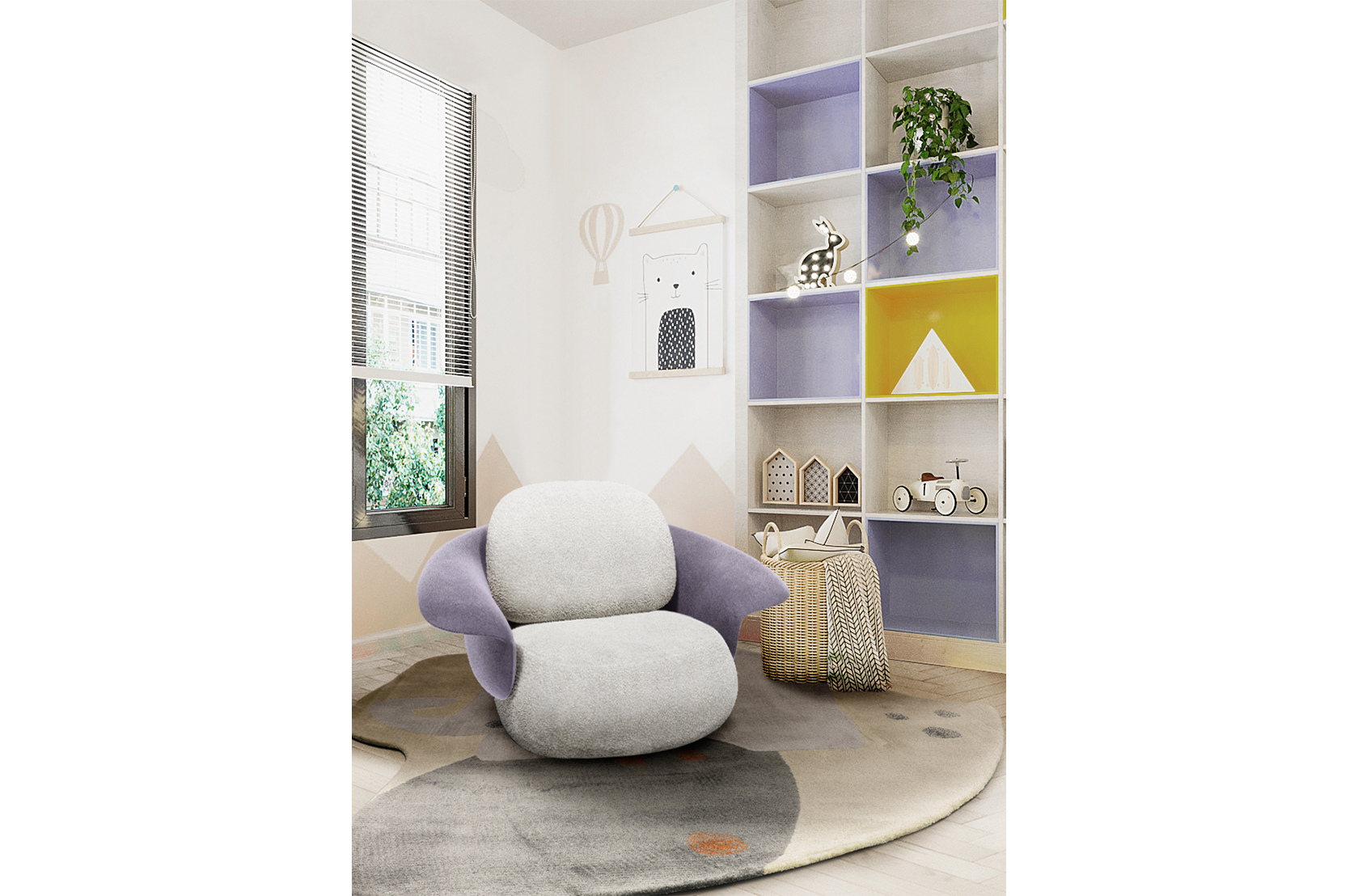 CIST425 Детское мягкое кресло Льюис Circu  - Вид №25