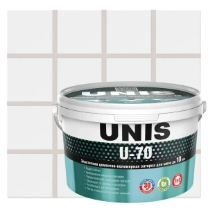 Затирка цементно-полимерная U-70 цвет серебро 2 кг