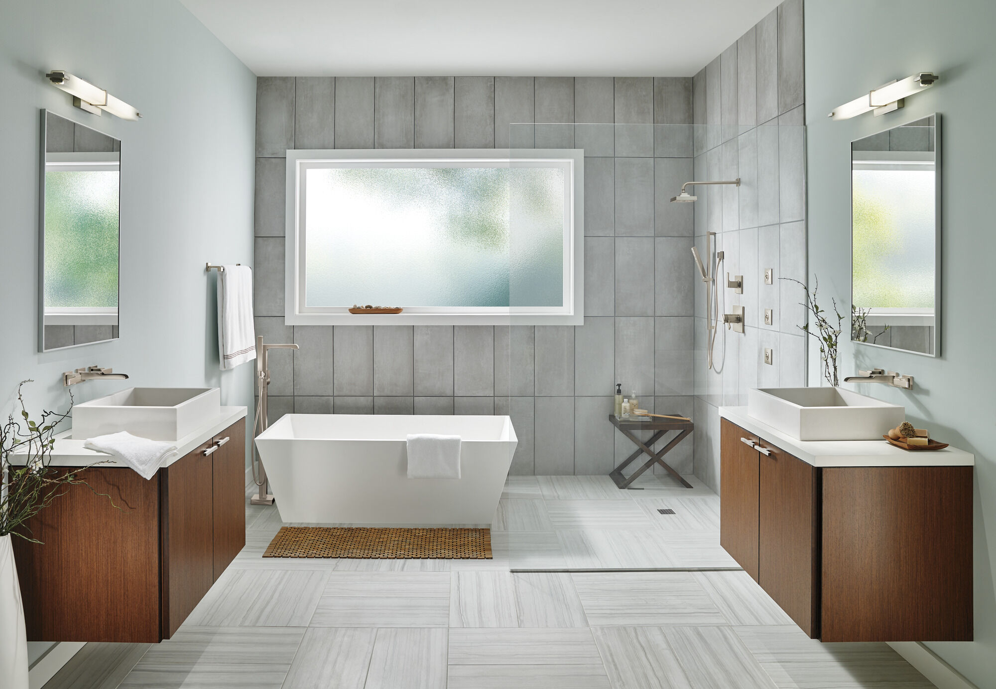 T17T267-SS Облицовка для душа H2Okinetic® серии TempAssure® 17T Delta Faucet Ara Нержавеющая сталь - Вид №2