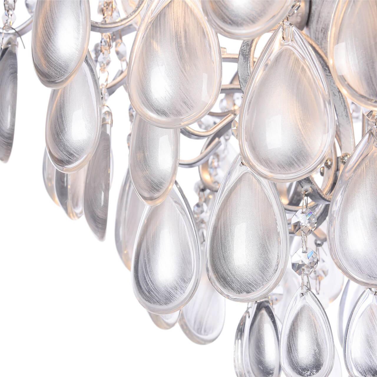 Потолочная люстра Freya Chabrol FR2302CL-04S FREYA ДИЗАЙНЕРСКИЕ, CHABROL WHITE SILVER 184170 Серебро  - Вид №2