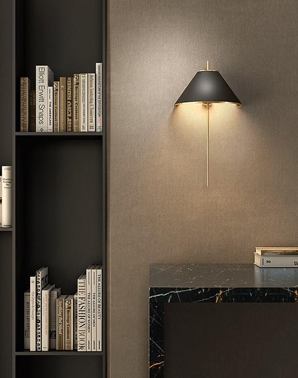 NEXO LUCE Светодиодный настенный светильник из стали Oxen wall/ceiling lamp 7118c0 - Вид №1