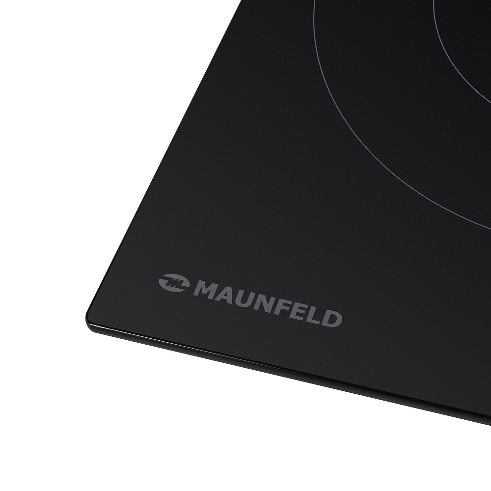 EVCE.594.SM.D-BK Электрическая панель / электрическая, тип: электрическая 60см , стеклокерамика, 4 конфорки, особенности: индикация ступени нагрева (от 0 до 9), таймер приготовления, таймер минутный, индикатор остаточного тепла, замок от детей, блокировка Santreyd  - Вид №2