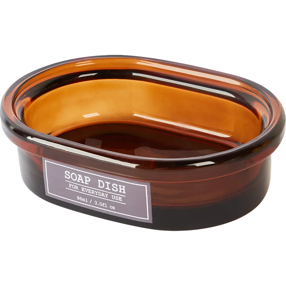 Мыльница VIDAGE Fiole из тонированного стекла для ванной и кухни 87506918 STLM-0993790