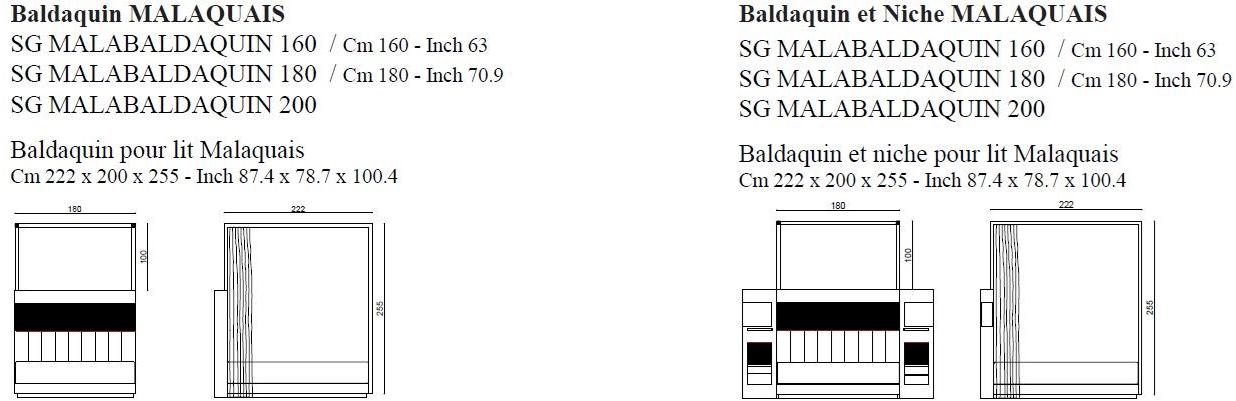 HUGUES CHEVALIER Деревянная кровать с балдахином Saint-germain sun-id-1455506 - Вид №2
