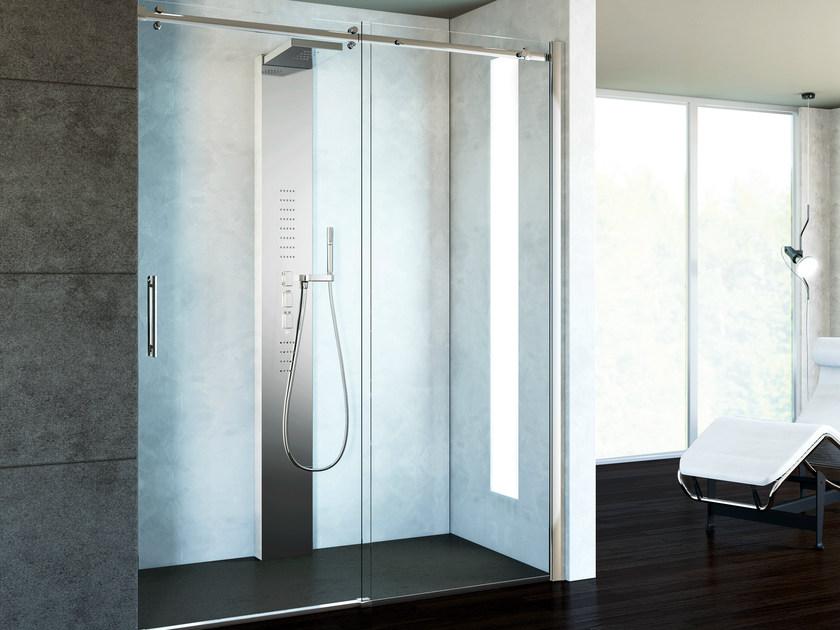 Душевая кабина из закаленного стекла с раздвижной дверцей Magnum Santreyd sun-id-1464437 - Вид №2
