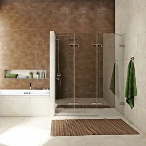 Душевая дверь в нишу 180x200 GK-863D стекло прозрачное 6 мм GUTEWETTER TREND DOOR