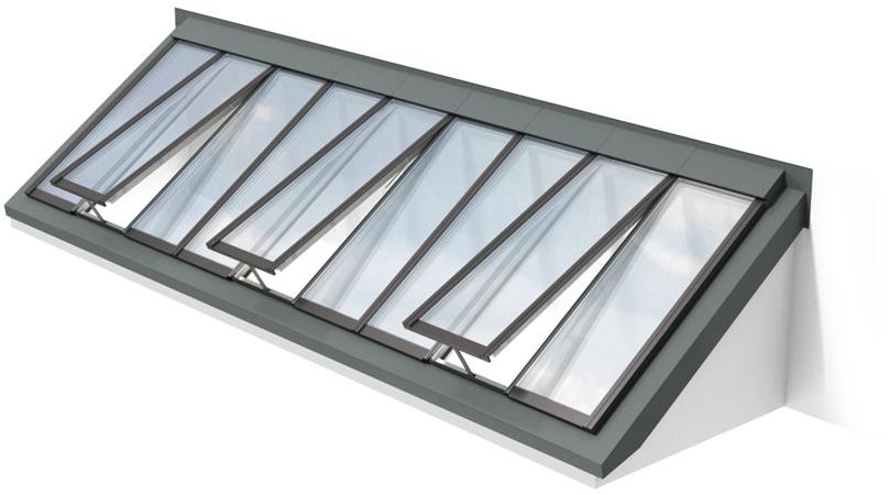 Velux Commercial Мансардное окно из стали и стекла Modular skylights system sun-id-1360941 - Вид №1