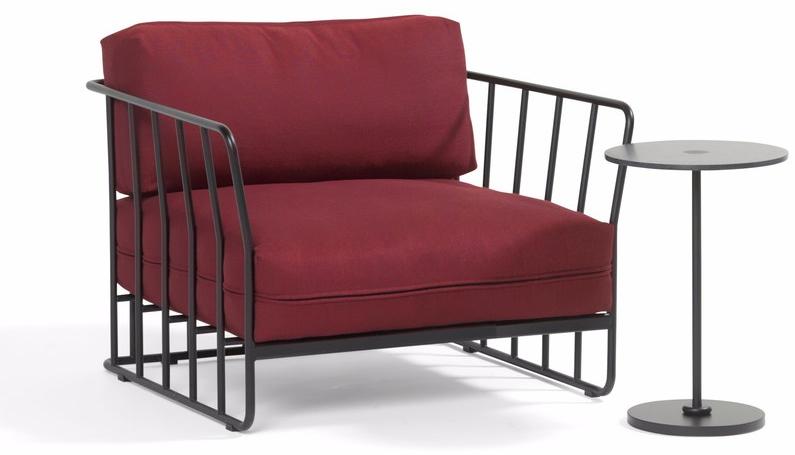 Blå Station Круглый журнальный столик из стали с порошковым покрытием  L37 Bla Station  - Вид №6