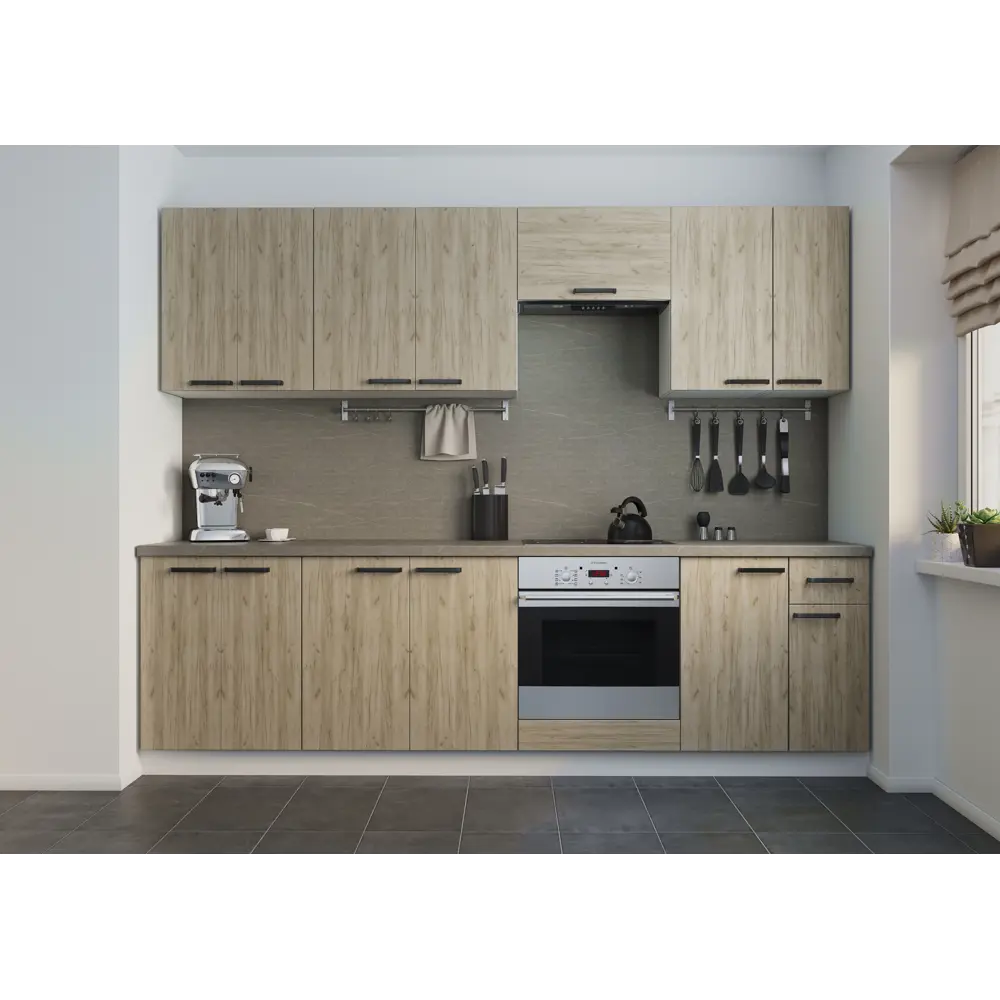 Напольный шкаф Santreyd Дейма для кухни 50x85x60 см в элегантном коричневом цвете 86720864 STLM-1582813 - Вид №8