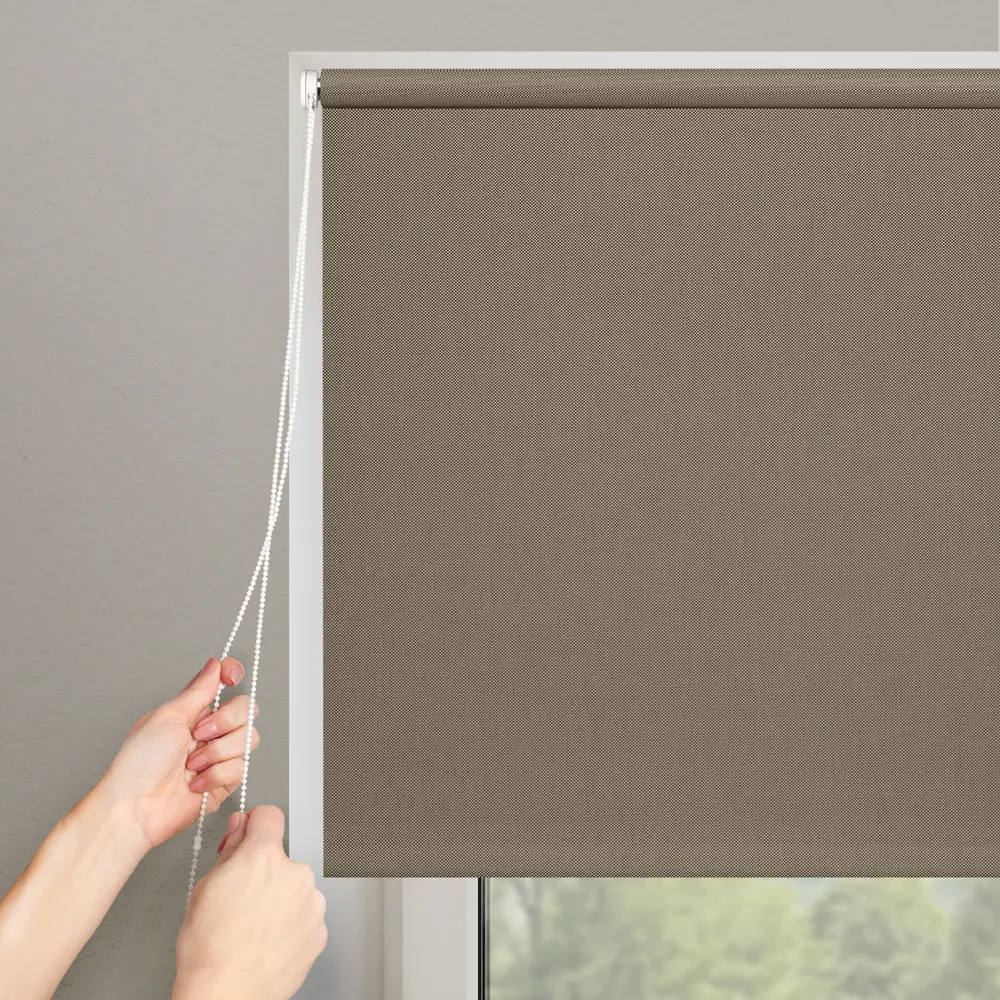 INSPIRE Screen — рулонная штора серо-бежевая 200×230 см 84178261 STLM-0046949 - Вид №12