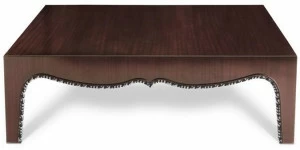 Gianfranco Ferré Home Журнальный столик квадратный из тополя Royal Cod. roa.232.a