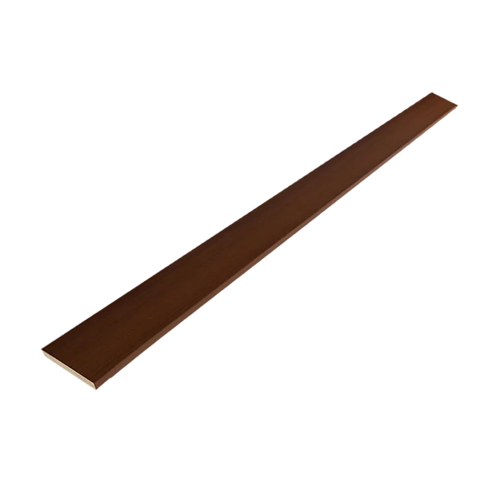 Добор Verda 8x120x2070 мм ламинация ПВХ цвет итальянский орех STLM-2094460 - Вид №1