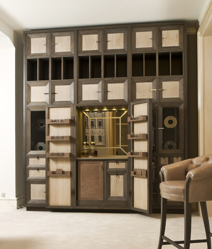 Книжный шкаф NEW QUADRO ANNIBALE COLOMBO W 1393 - D 1494  - Вид №1