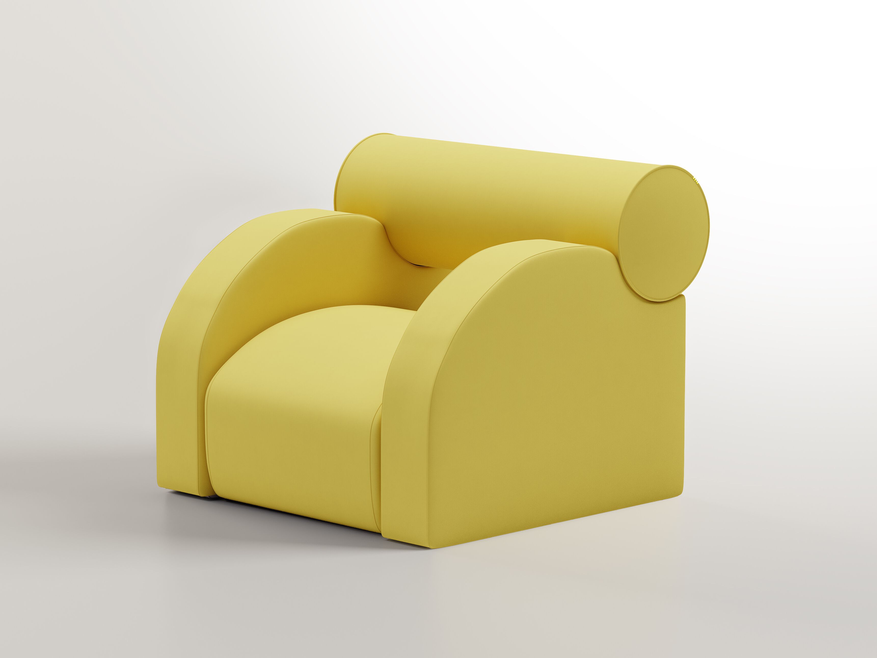 Тканевое кресло с подлокотниками Paolo Nesi DEMONTE MOI ARCH-00044358 - Вид №7