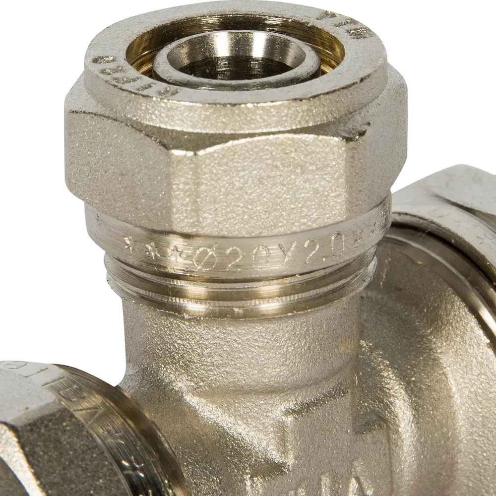 Тройник переходной Valtec 26×20×26 мм для металлопластиковых труб 10518321 STLM-0809238 - Вид №2