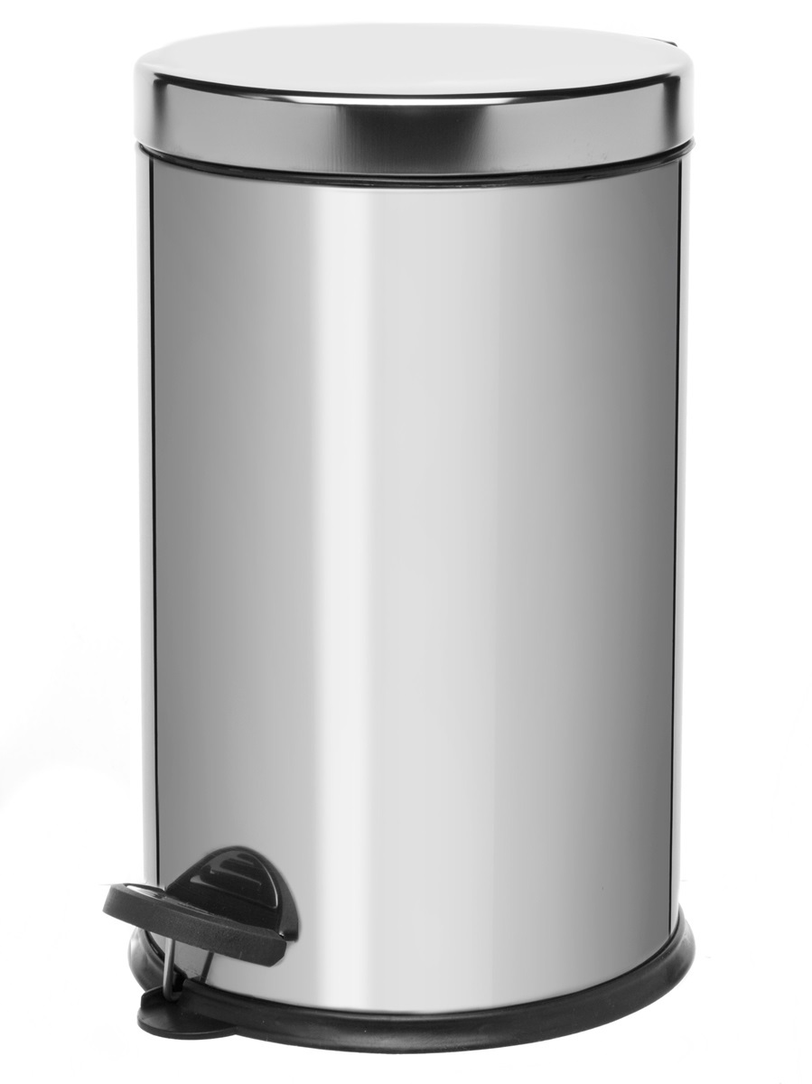 Вёдра с педалью и крышкой Cassiopea 8L Chrome NAVAKO 11504