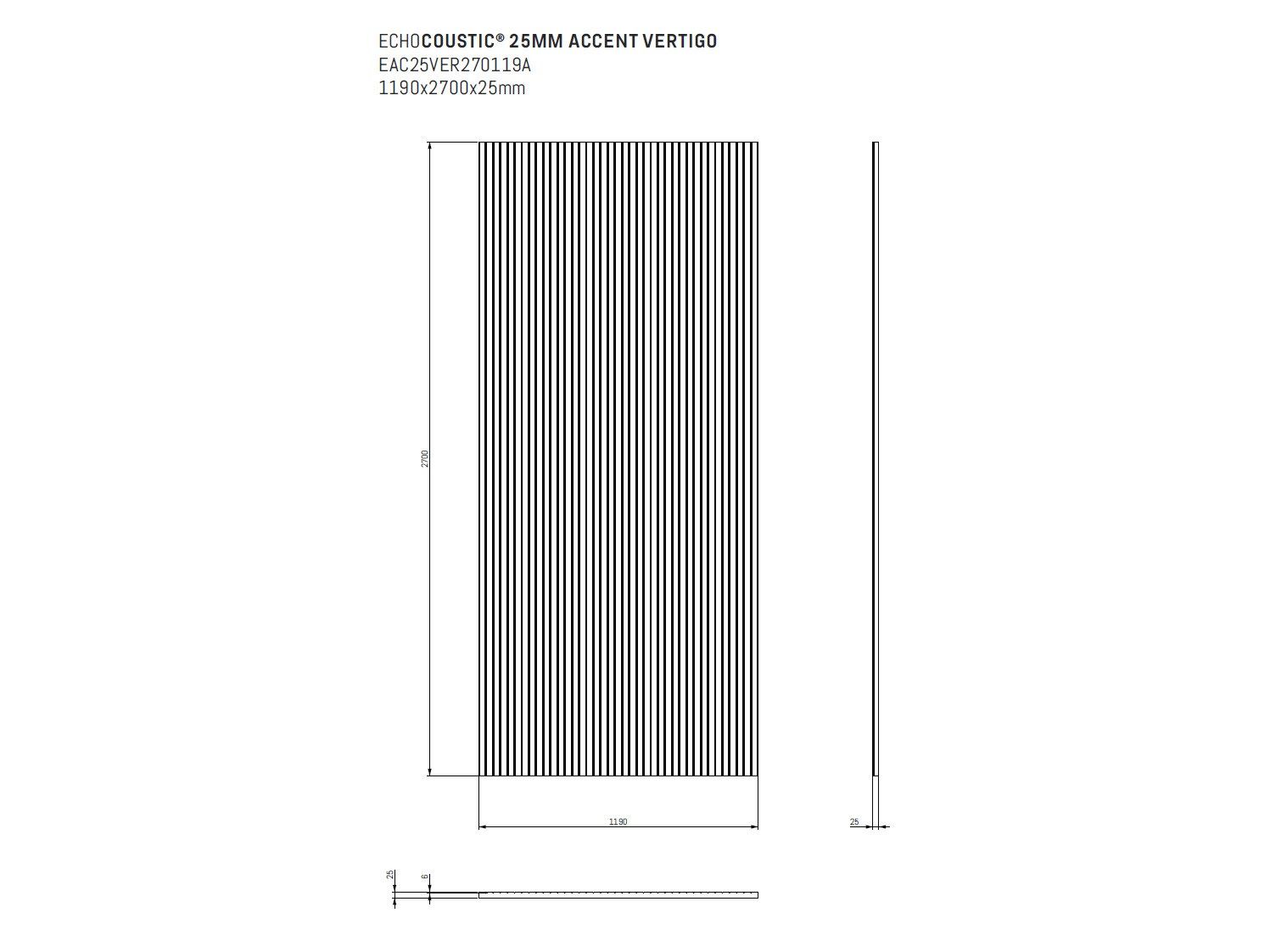 ПЭТ акустическая панель ECHOJAZZ ECHOCOUSTIC® ACCENT ARCH-00010940 - Вид №7