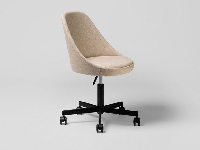 ENEA Регулируемое по высоте офисное кресло из ткани на колесиках Kaiak sun-id-1493575 - Вид №1