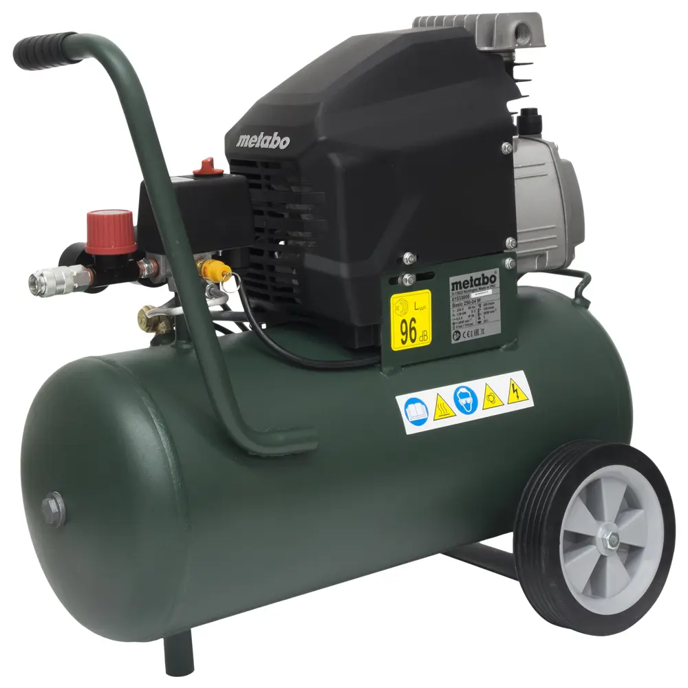 Компрессор поршневой Metabo Basic 250-24 W 601533000, 24 л 200 л/мин 15674446 STLM-2053464  - Вид №1