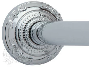 Карниз прямой для шторки на ванну MIGLIORE ML.BTD-21.205.CR, хром