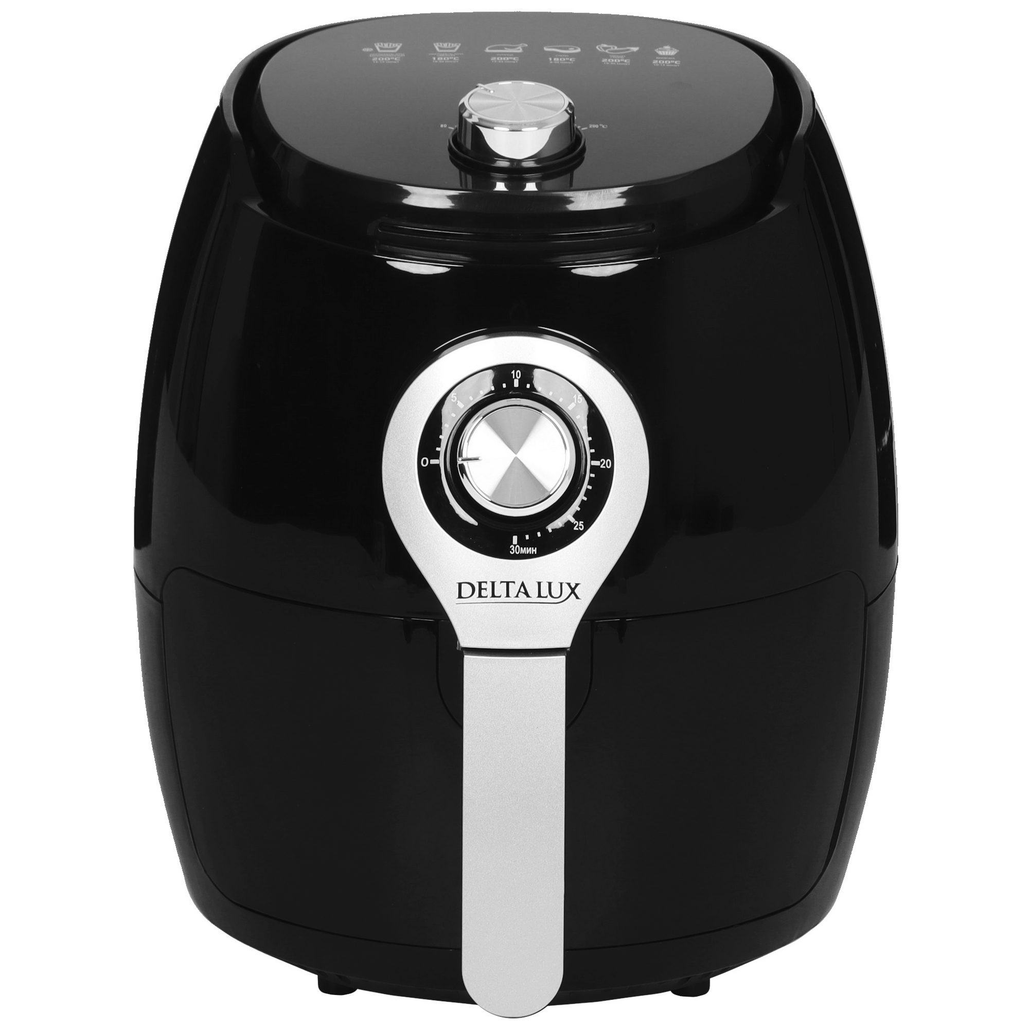 8139807 Аэрогриль DELTA LUX DL-6100 черный STDN-0095385 - Вид №1