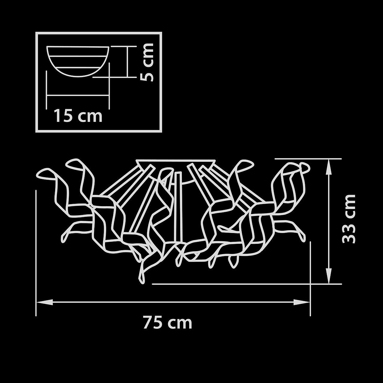 Потолочная люстра Lightstar Turbio 754061 LIGHTSTAR ДИЗАЙНЕРСКИЕ, TURBIO 058821 Медь  - Вид №1