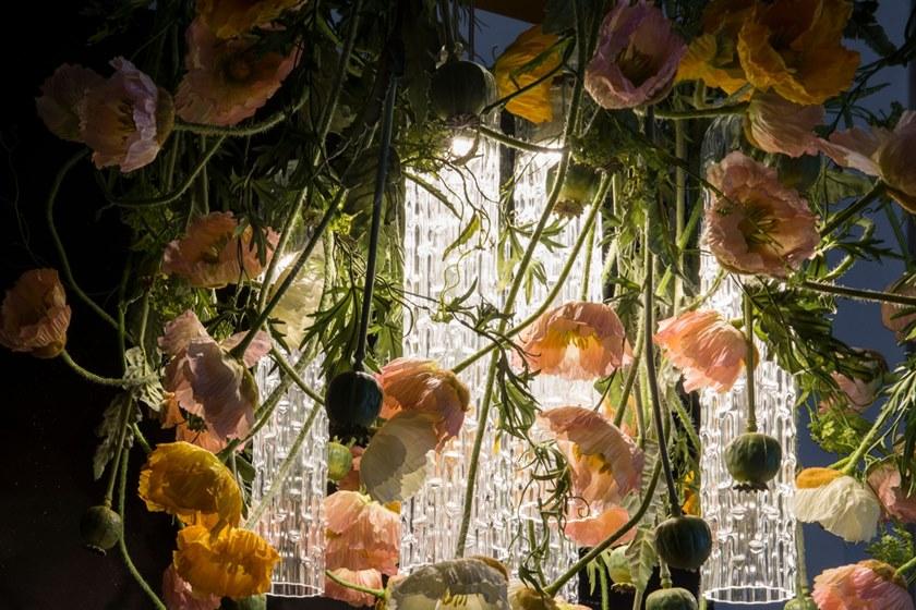 VGnewtrend Светодиодный потолочный светильник из муранского стекла Flower power 8880100.00 - Вид №2