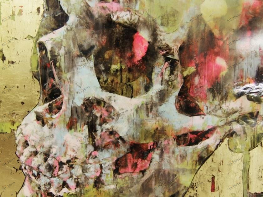 MOMENTI Авторский художественный принт Crazy home paintings Mg-013