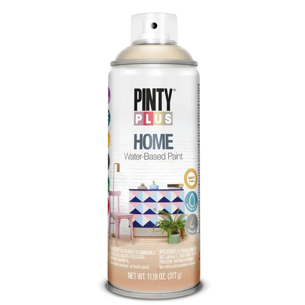 Краска аэрозольная Pinty Plus Home цвет песочный 520 мл 84004141 STLM-2194024 Santreyd 