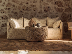 Льняная обивочная ткань