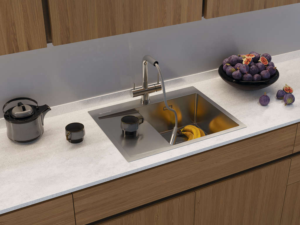 Кухонная мойка Akisame 65 GM-L OMOIKIRI 4973097 - Вид №1
