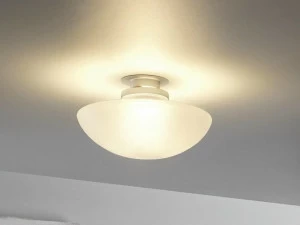 FontanaArte Настенный / потолочный светильник из пескоструйного стекла Sillaba