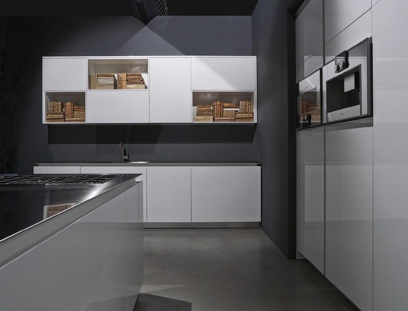 RIFRA Кухня с островом в чистом глянцевом белом лаке Fly sun-id-1426814 - Вид №8