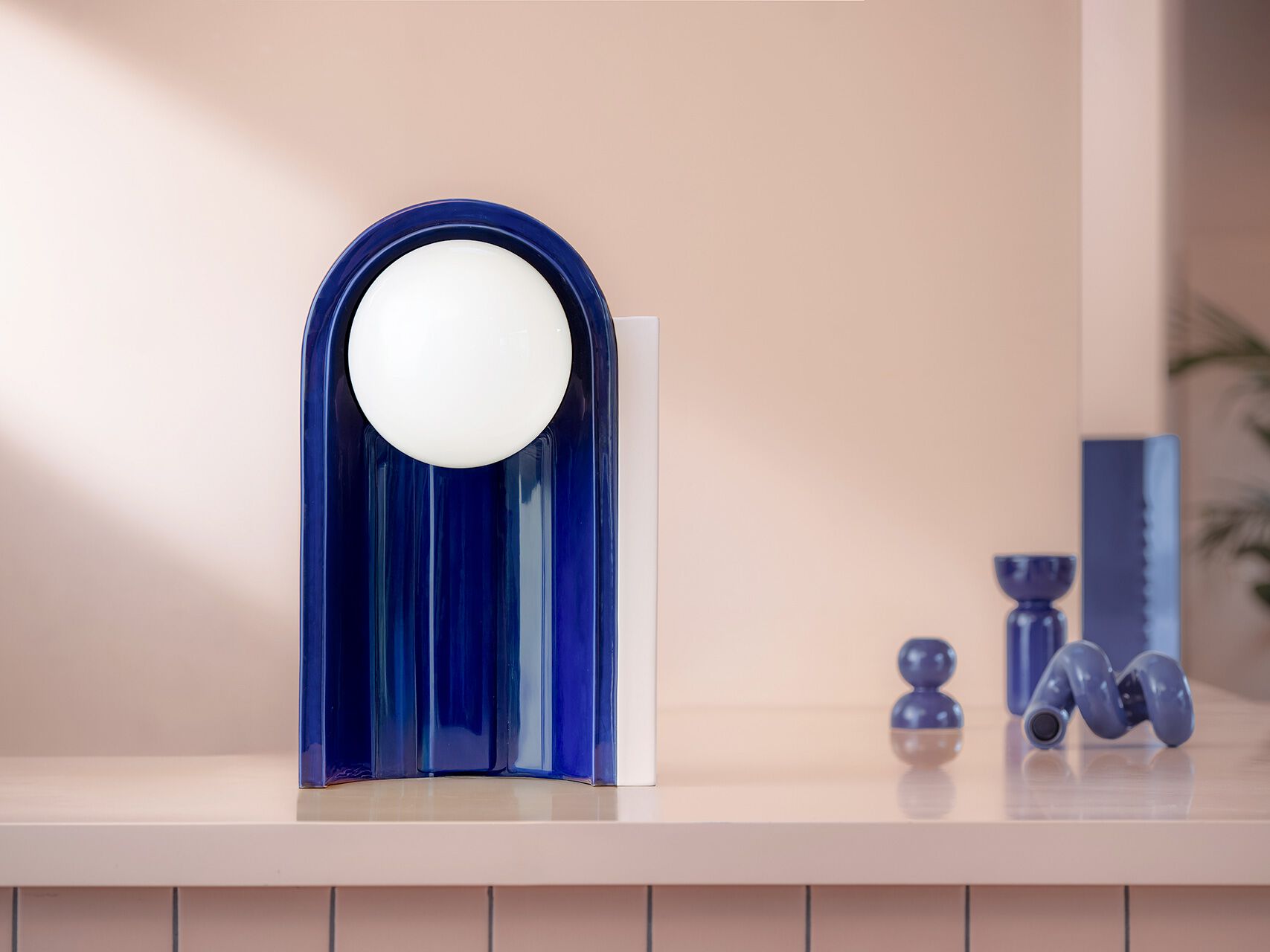 Керамическая настольная лампа FERROLUCE CLÉO C2810 ARCH-00107430 - Вид №6