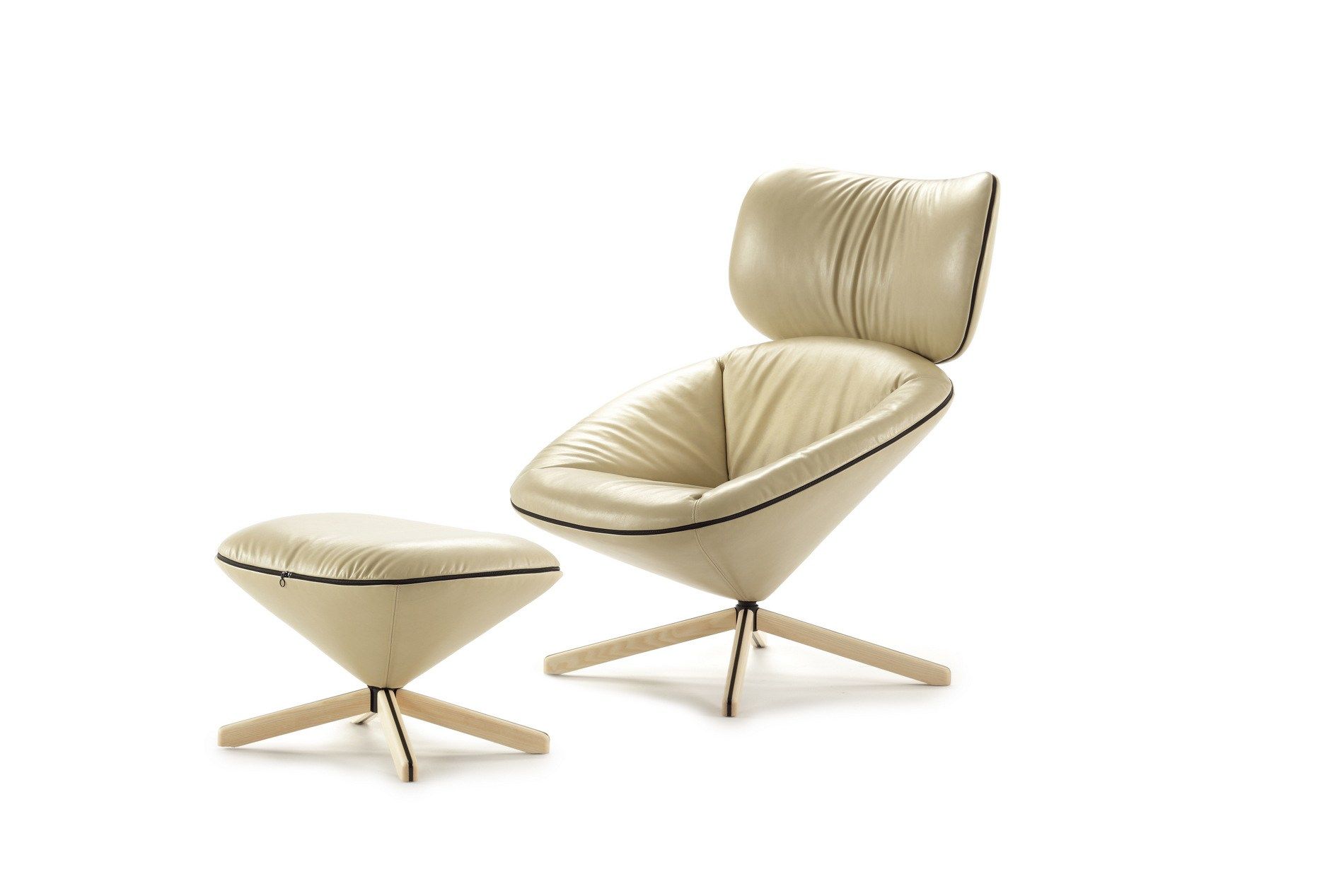 Кожаная спицевая подставка для ног SANCAL ARCH-00096271 - Вид №1