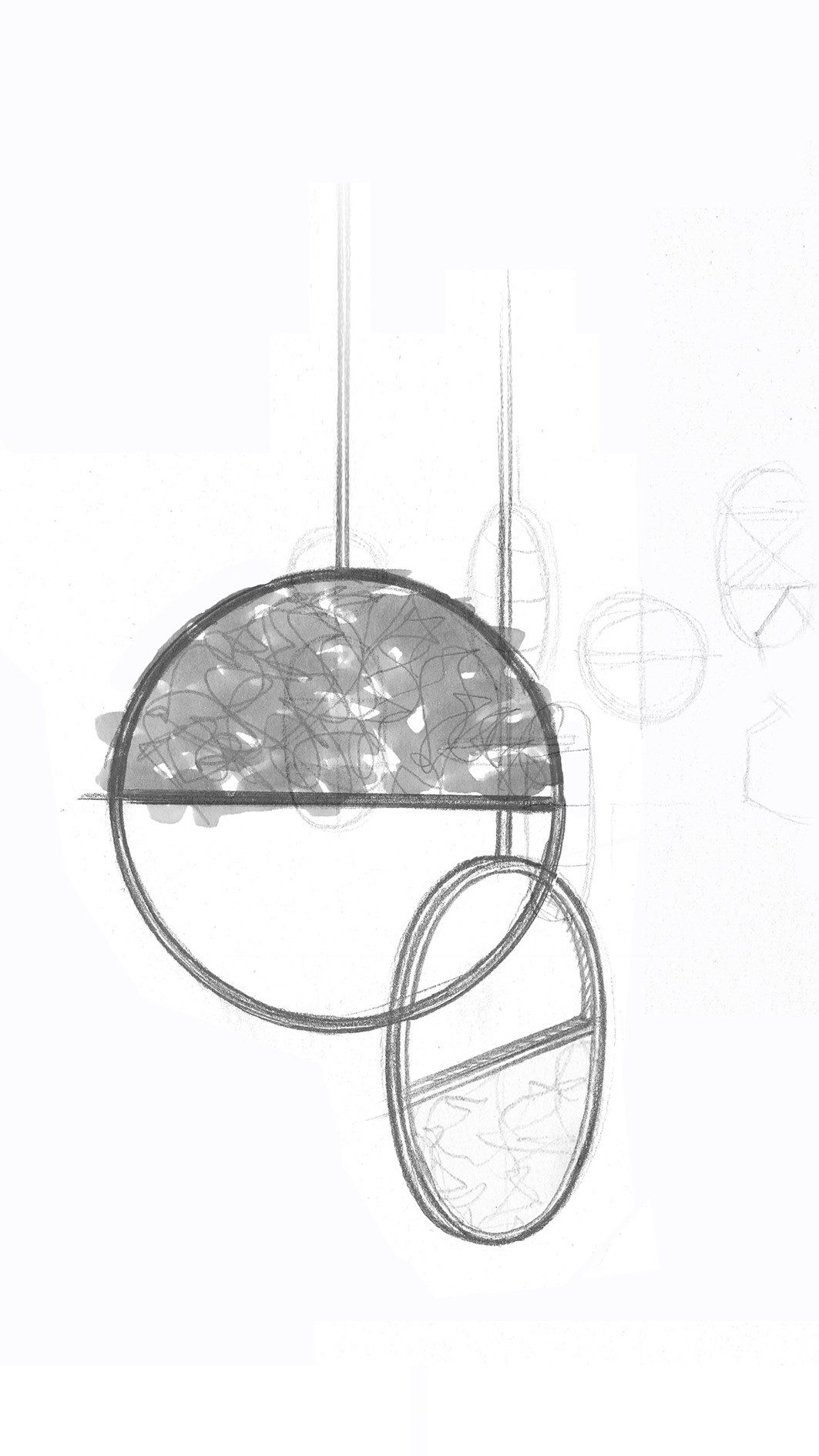 Стеклянный подвесной светильник BROKIS Геометрическая ARCH-00024113 - Вид №63