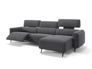 Диван с полуостровом