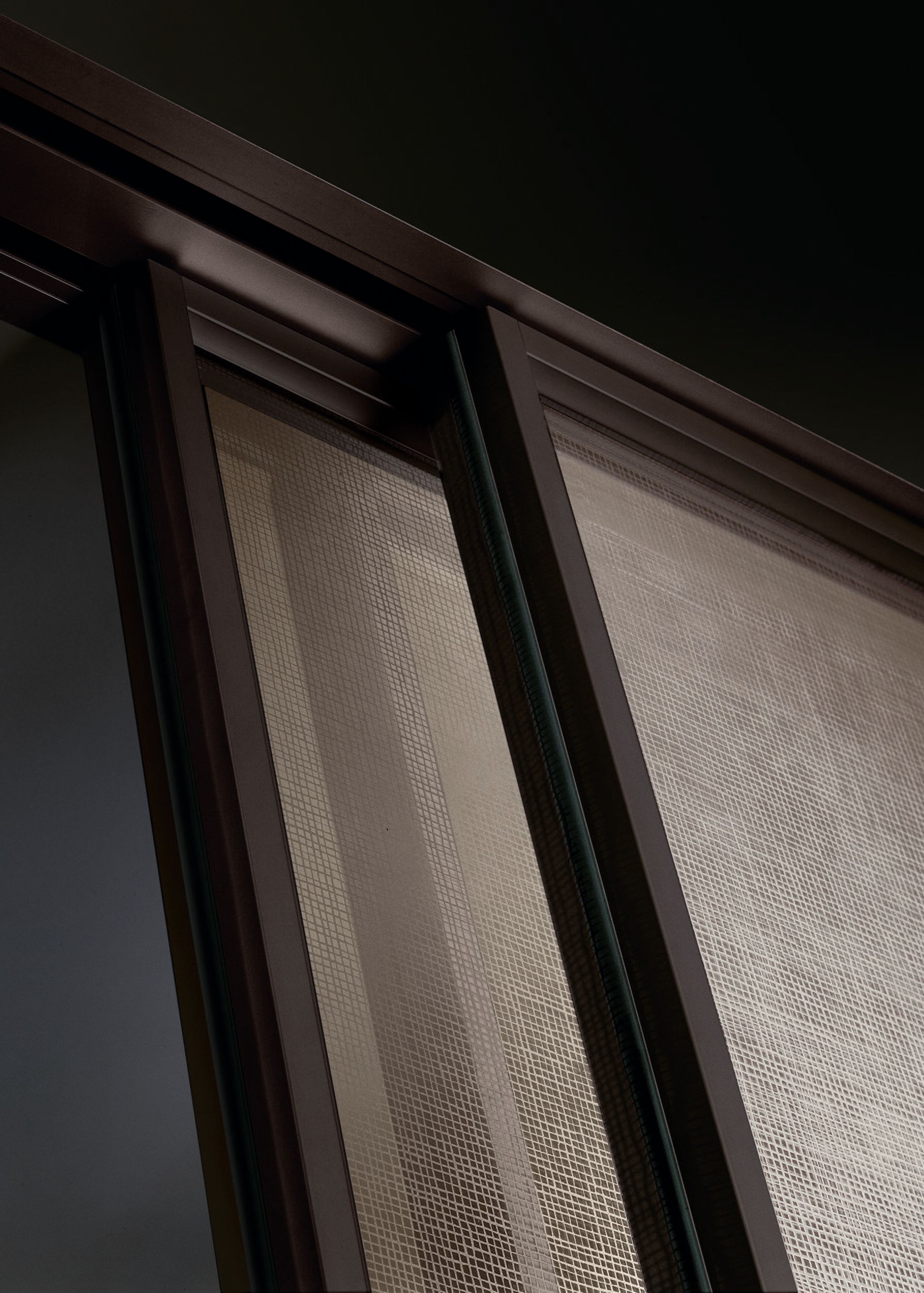 Тканые стеклянные раздвижные двери Longhi Aluminiun Chic-Doors ARCH-00122604 - Вид №4