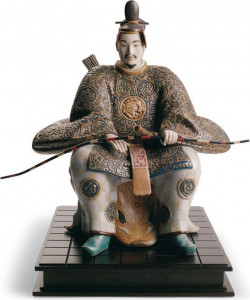 10672318 LLADRO Фигурка Lladro Японский воин I 34x38см, фарфор Фарфор