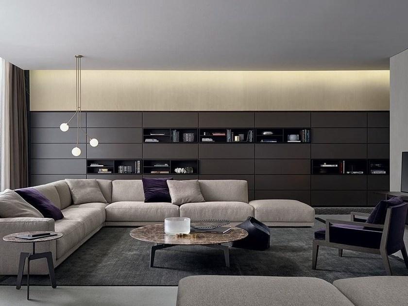 Poliform Модульный деревянный книжный шкаф sun-id-1516130 - Вид №8