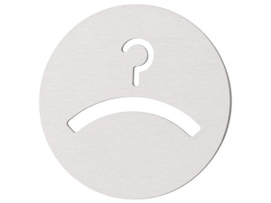 Знак знак из нержавеющей стали